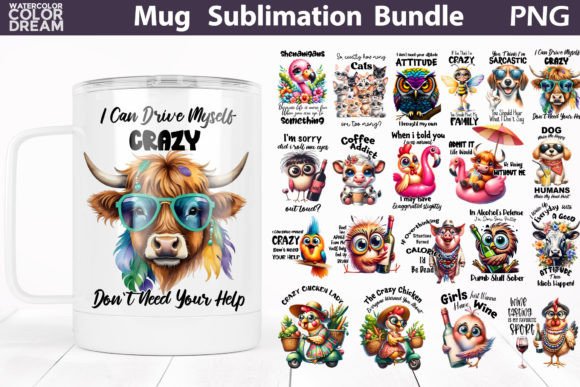 Download Funny Quotes Mug Sublimation Bundle - Quotes Collection